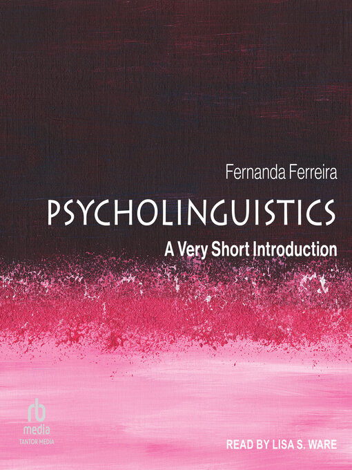 Cover image for Psycholinguistics